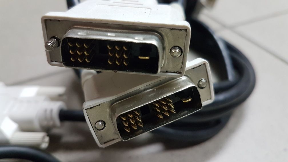 Kabel kable DVI nowe i używane