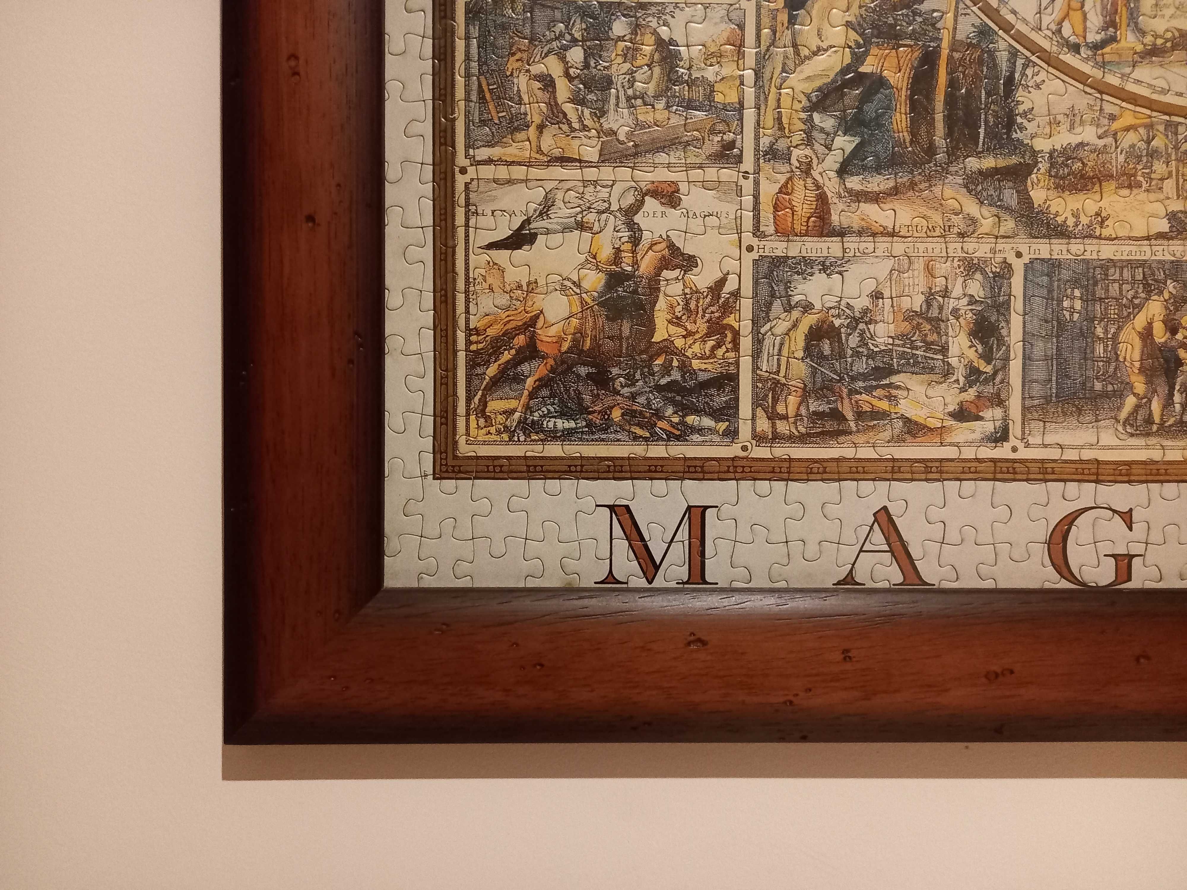 Quadro MAGNA CARTA em puzzle