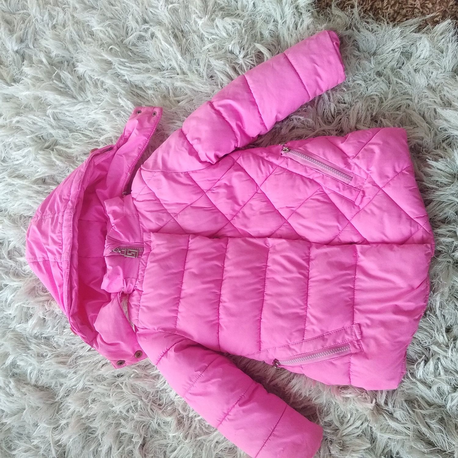 Куртка розова Дітяча