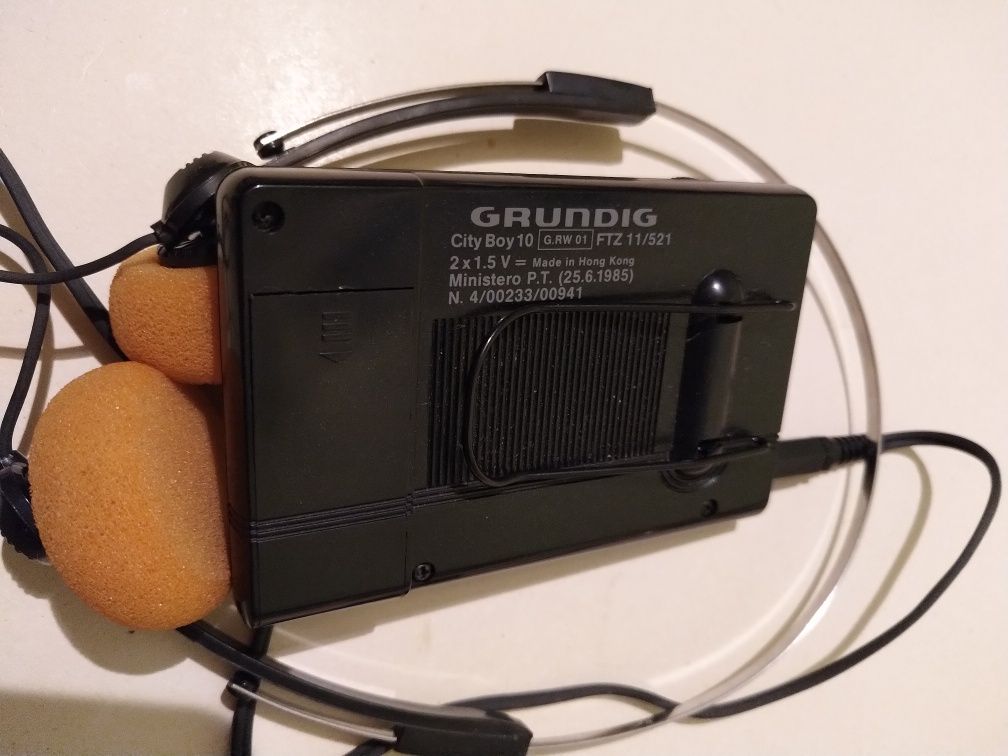 Radyjko z PRL Grundig city boy 10