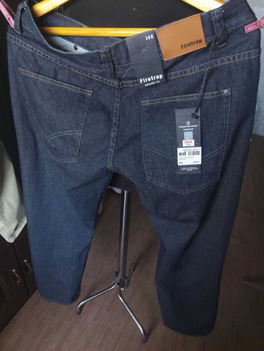 Джинсы Firetrap jeans United Kingdom w36 dark navy.