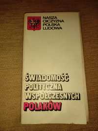 Świadomość polityczna współczesnych Polaków