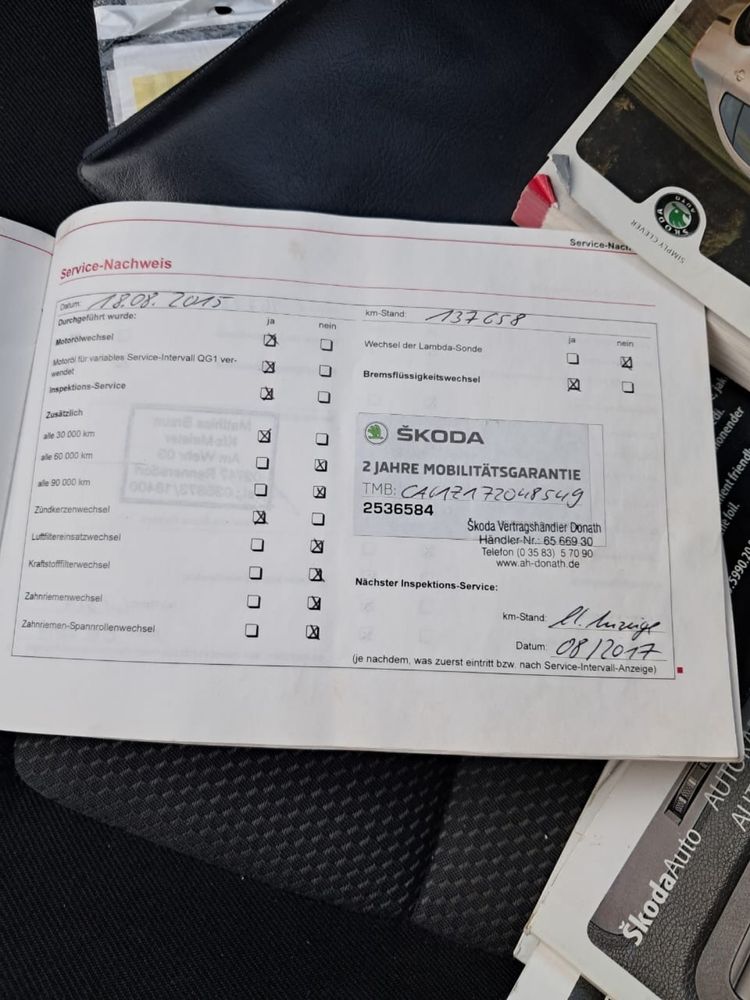 Skoda octavia a5 2006 1.6mpi