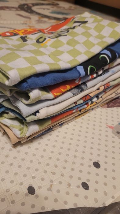 Rampersy niemowlęce piżamki jednoczęściowe zestaw komplet paka