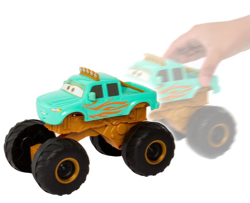 cars disney auta cyrkowe sztuczki pojazd z funkcją ivy
