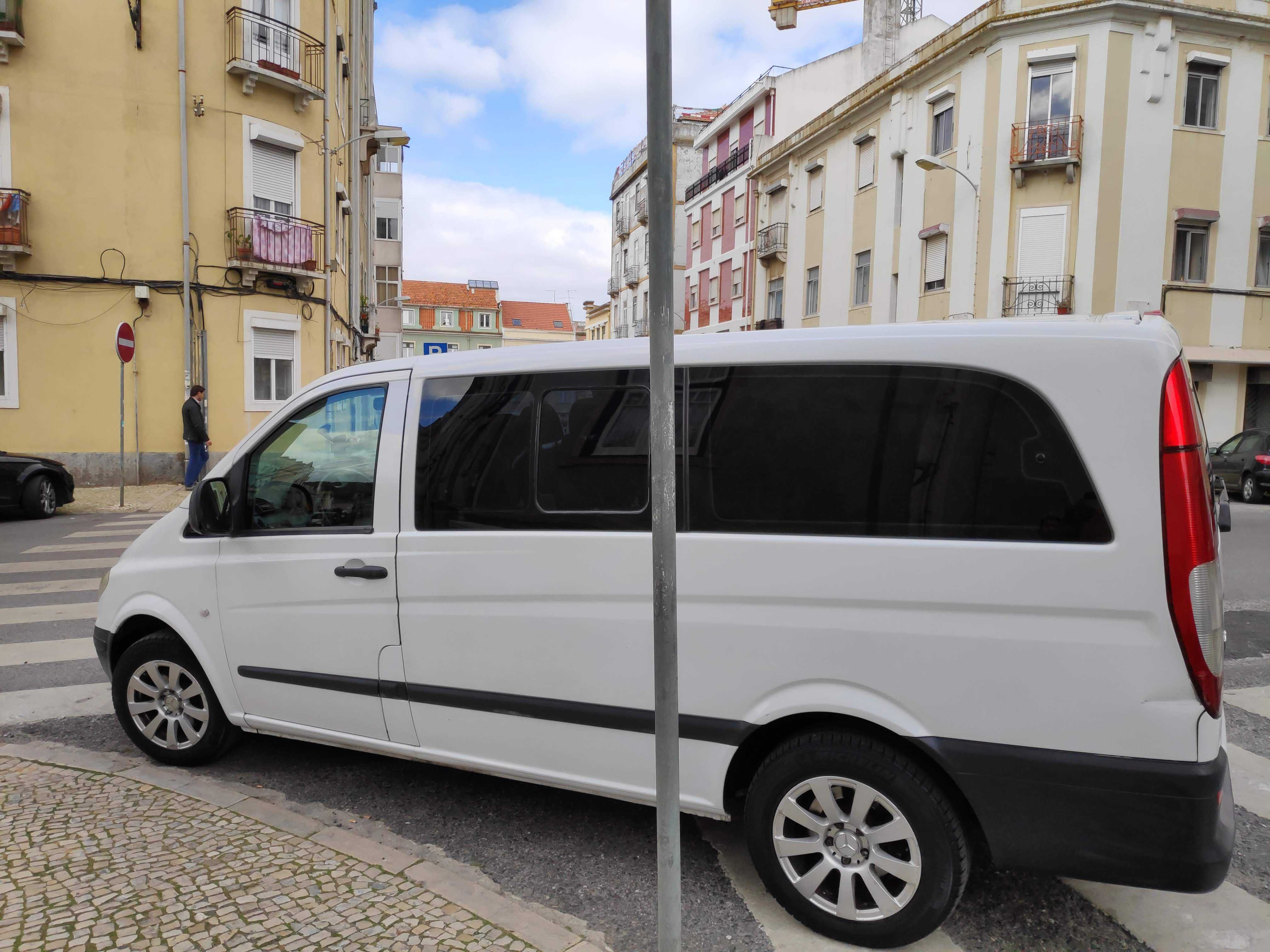 Mercedes Vito 111 mista 6 lugares