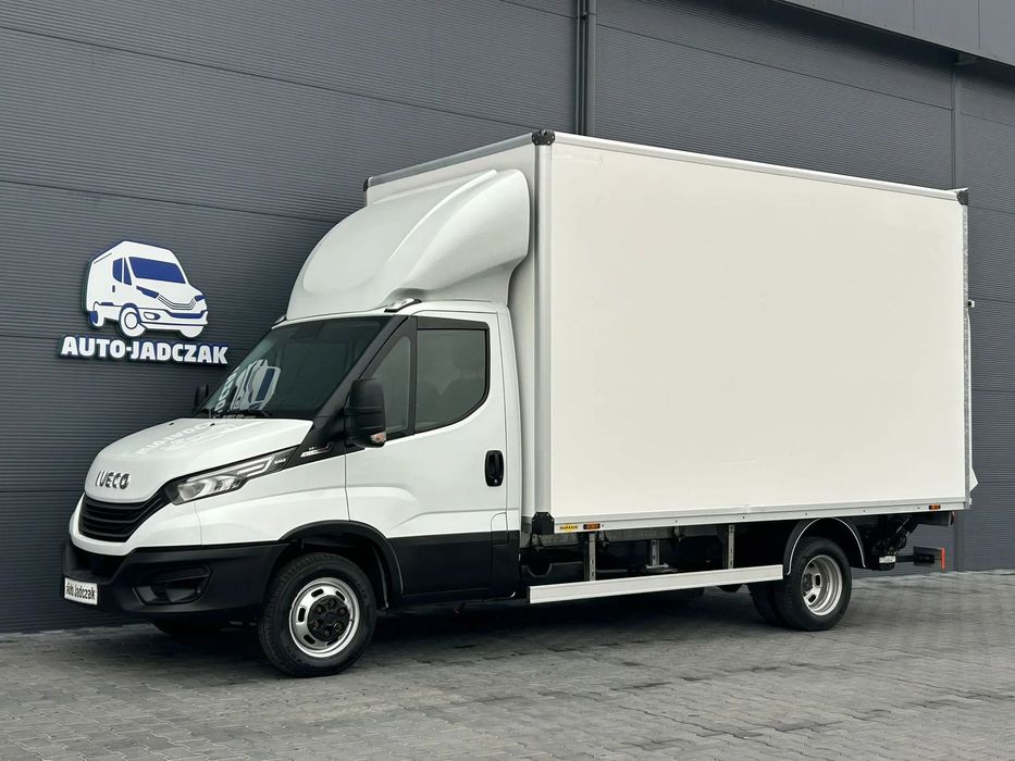 Iveco Daily 40C18 35C18 3.0 HPI Hi-Matic Kontener 8 palet + winda 750kg **LEDY**NAVI**Climatronic**Sprowadzony**2022R**