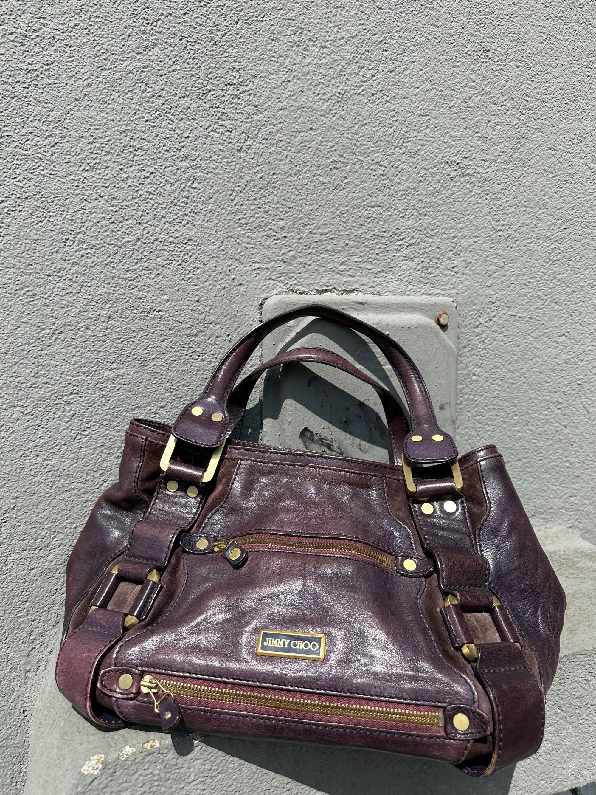 Torebka damska ze skóry Jimmy choo