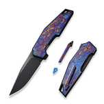 Nóż składany WE Knife OAO (One And Only) Black Titanium/Timascus, Blac