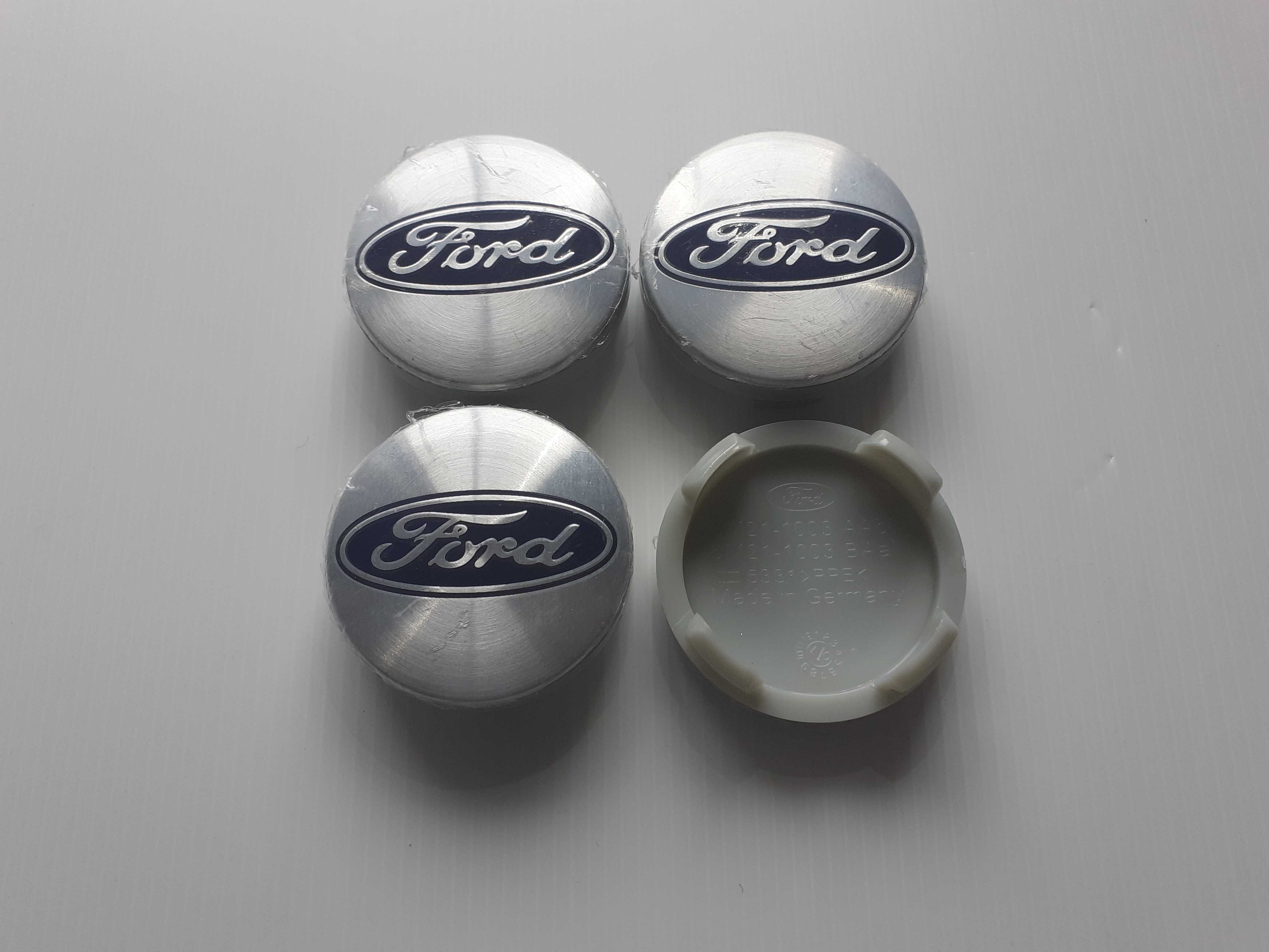 Centros/tampas de jante completos Ford com 54, 56, 60, 65 e 68 mm