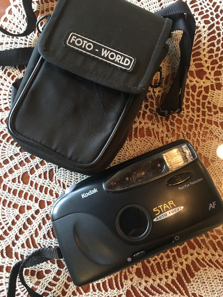 Stary aparat fotograficzny Kodak, produkcja 1996 - 97 r. , sprawny