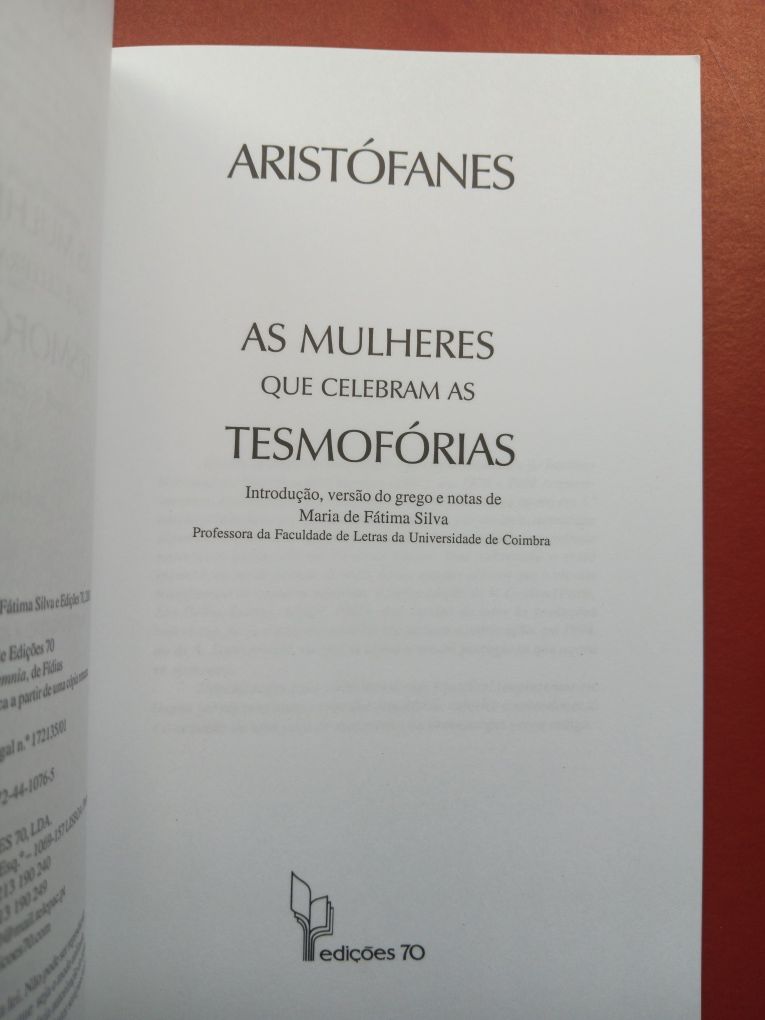 Aristófanes, As Mulheres Que Celebram as Tesmofórias