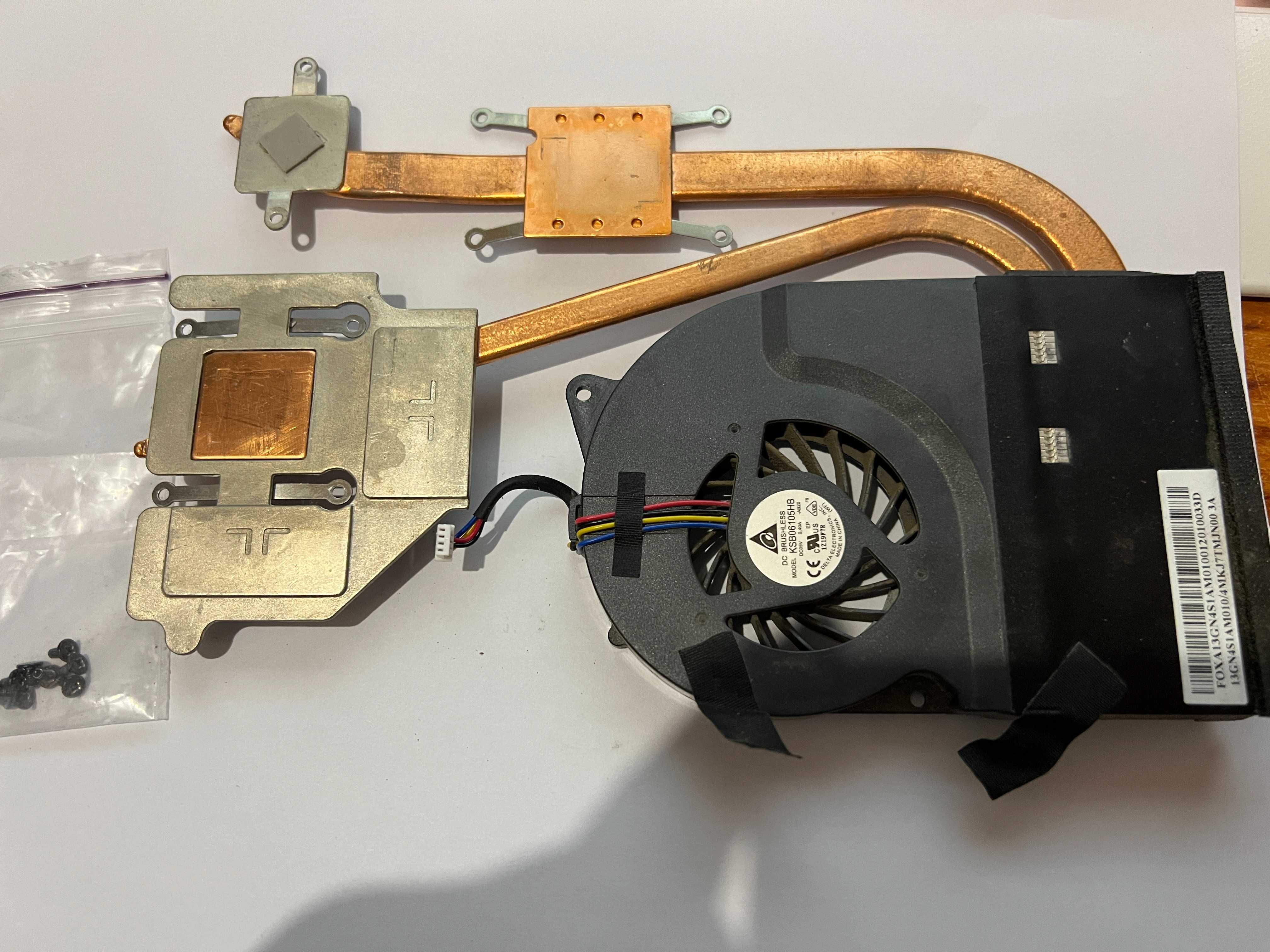 Охолодження кулер радіатор для ноутбука ASUS N53T (13GN4S1AM010)