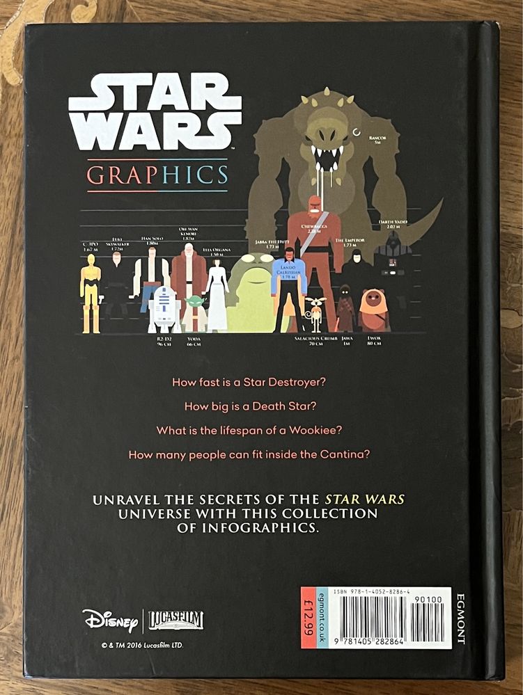 Star Wars Graphics. Album Gwiezdne Wojny w infografikach