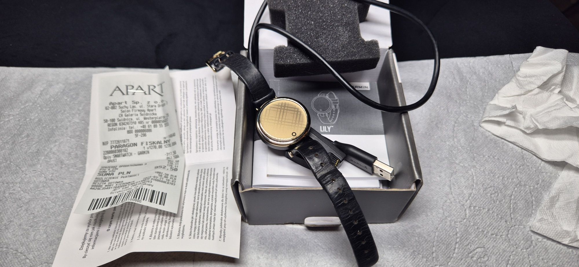 Garmin lily  używany