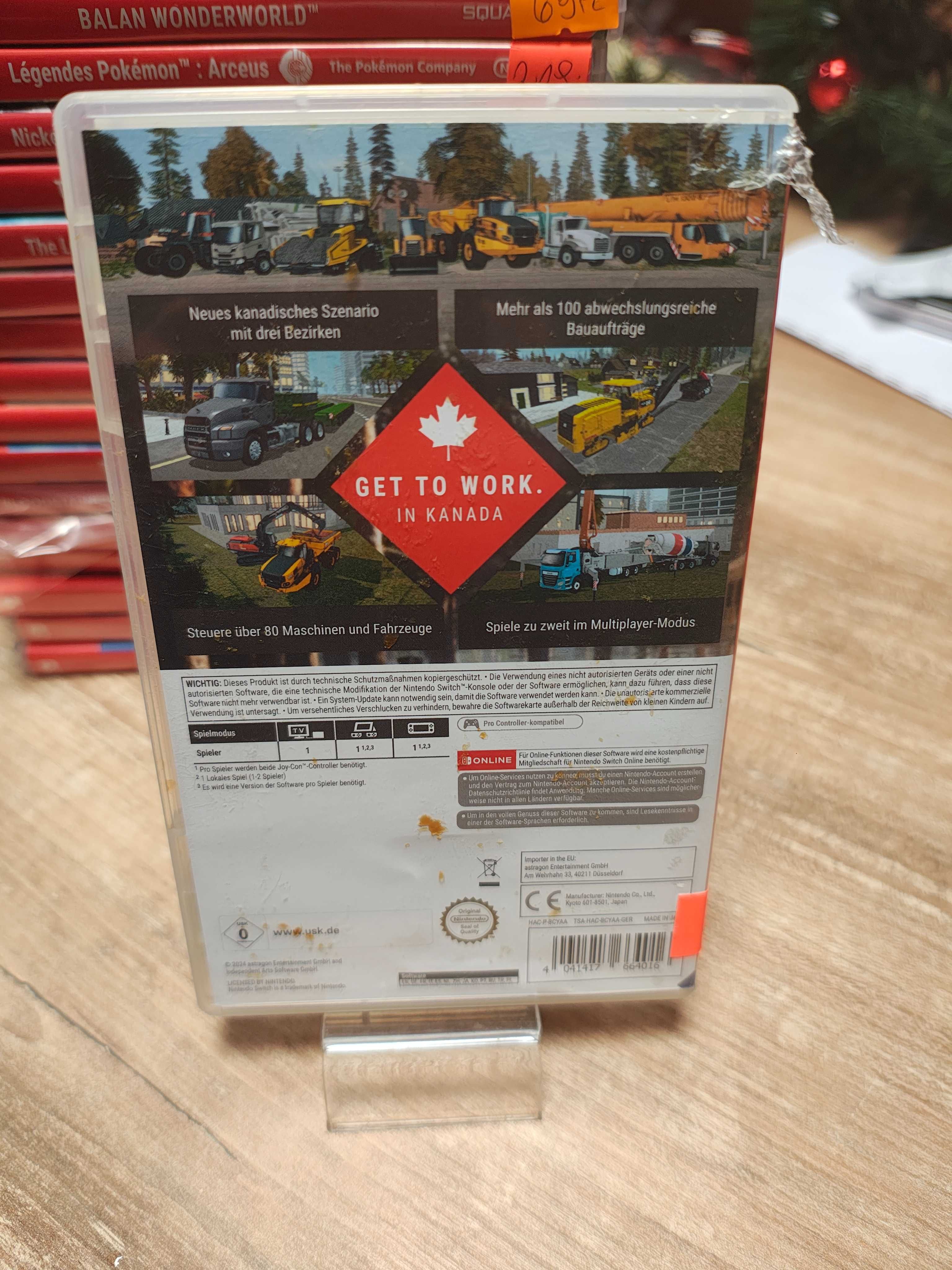 Construction Simulator 4 Switch, Wymiana SklepRetroWWA