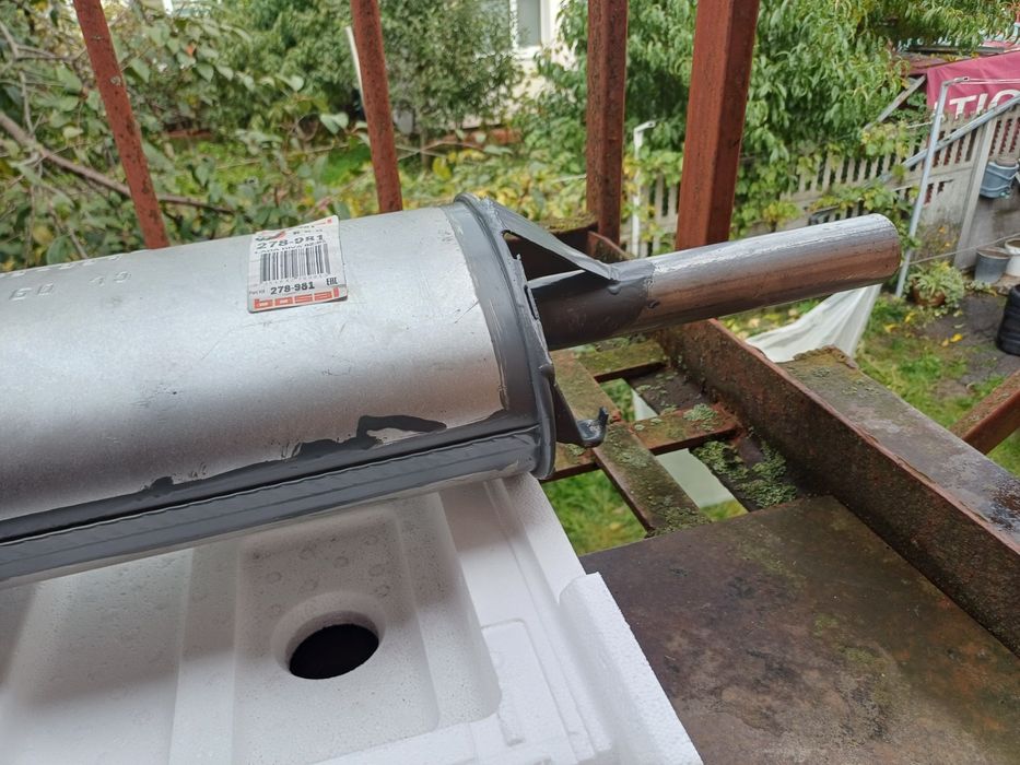 Глушник з подушками задній ВАЗ 2108, 09, 2113, 2114, 2115 глушитель