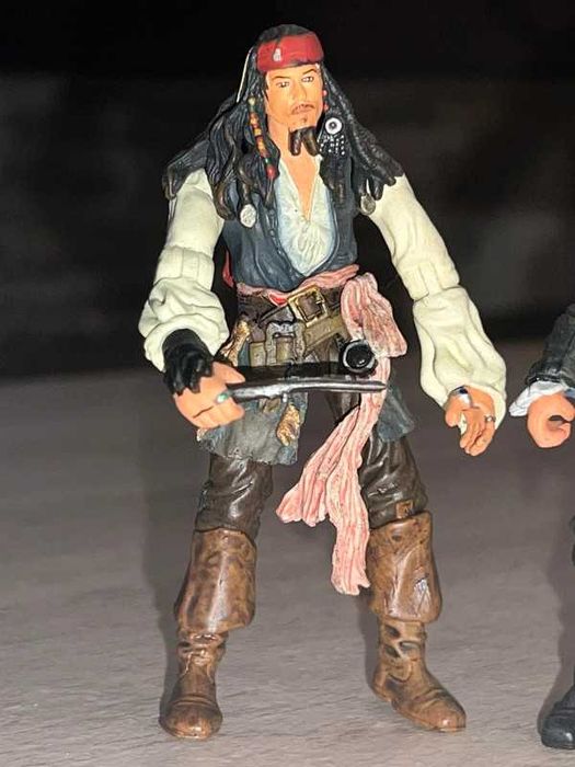 Jack Sparrow & Will Turner Figuras de Ação Zizzle