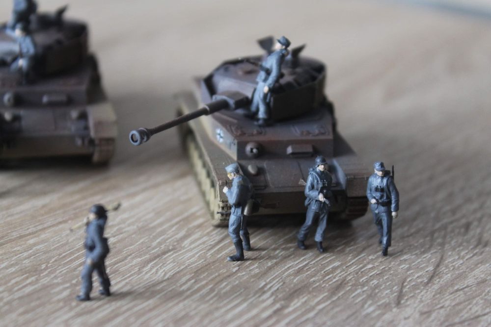 Czołg  Panzerkampfwagen IV (PzKpfw IV) ausf B i G. Skala H0