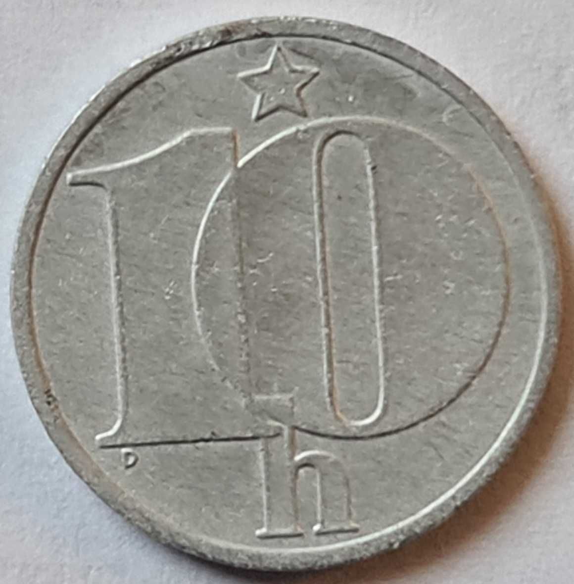 Moneta 10 Halerzy Czechosłowacja