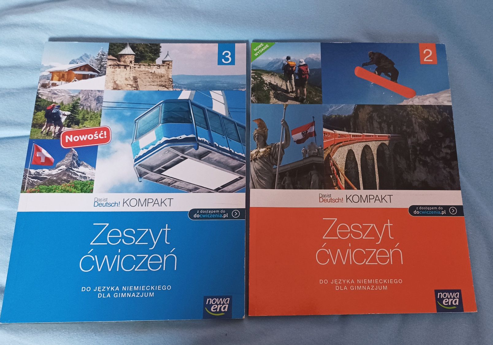 Książka do nauki niemieckiego x 2 nowe niemiecki