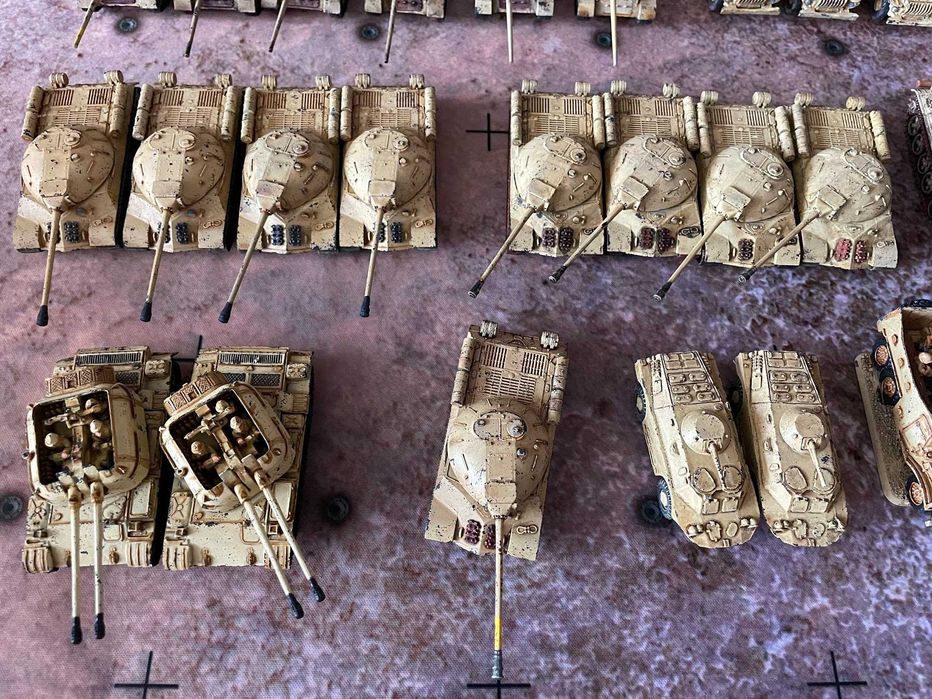 Flames of war - Fate of a Nation - Armia Egipska - gotowa do gry