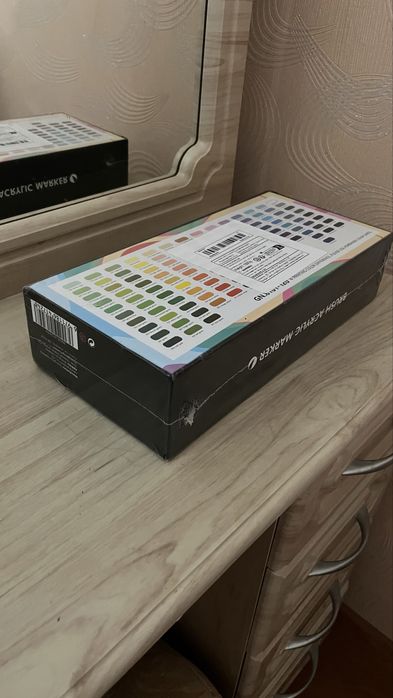 Нові акрилові маркери Guangna 120 кольорів