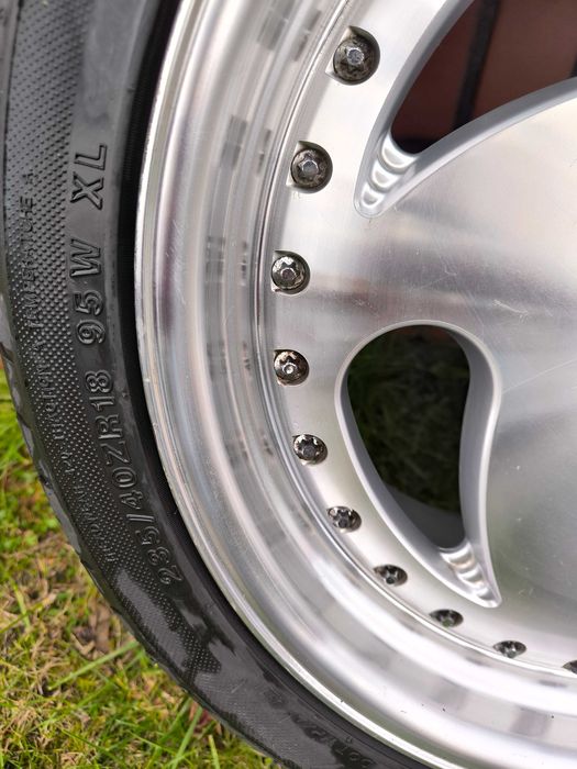 Sprzedaję Felgi firmy MAM MT_1  5x112/18, 2 x 8,5J i 2 x 9,5J STAN BDB