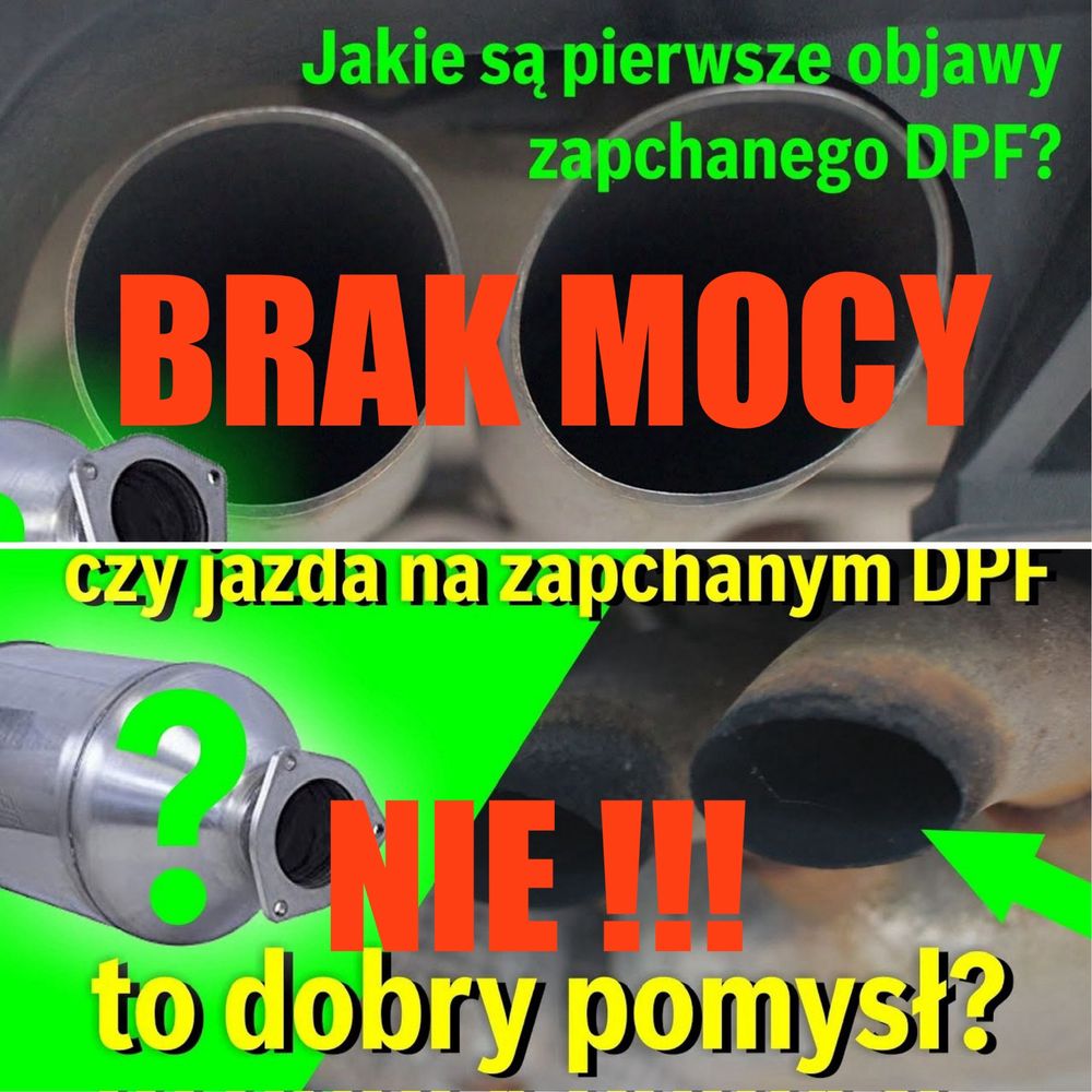 Wypalanie dpf fap regeneracja diagnostyka czyszczenie usuwanie błędów