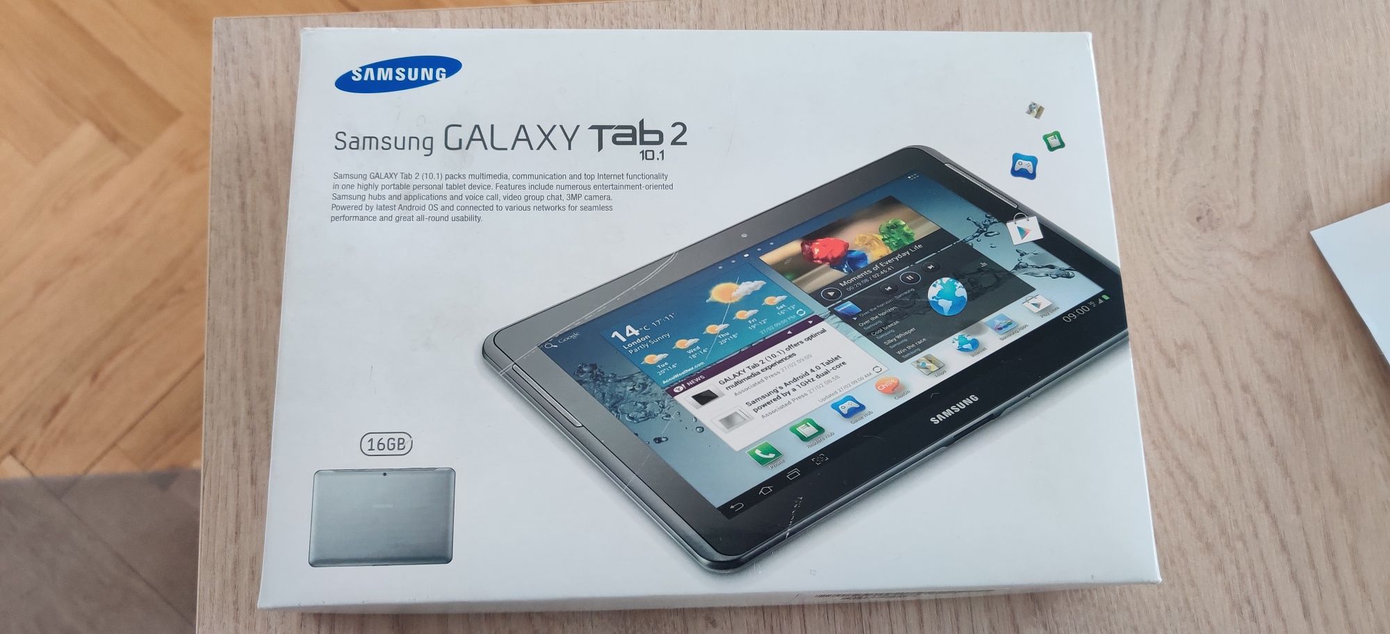 Tablet Samsung Galaxy TAB 2 10.1 - Android 4.1.2