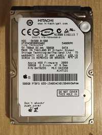 Жесткий диск Hitachi HTS545050B9SA02 ( SATA 500Gb 9mm 5400rpm 8mb )  п