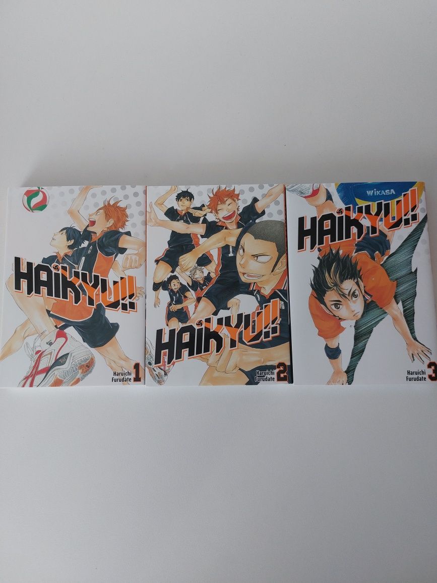 manga "Haikyu!!" tomy 1-3