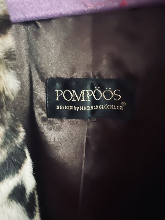 Długie futro 46 xxl w panterkę cętki leopard sztuczne lekkie