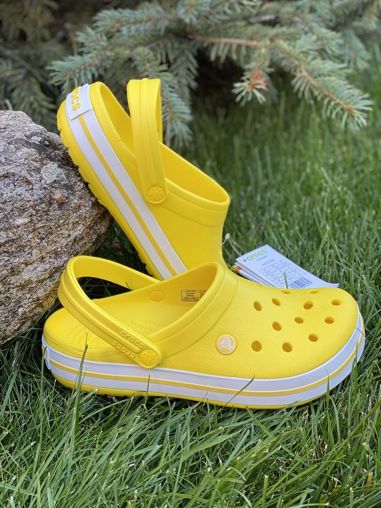 Чоловічі крокси оригинал crocs crocband кроксы м12 44 45 м11