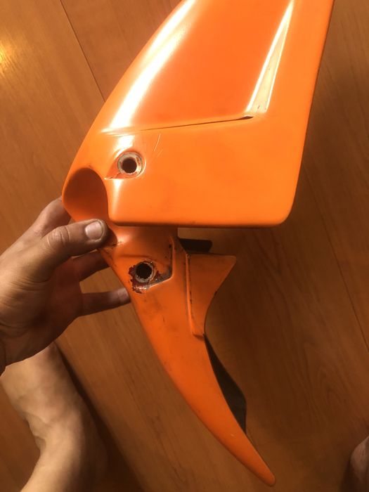 Guarda lamas dianteiro cbr 600 f2