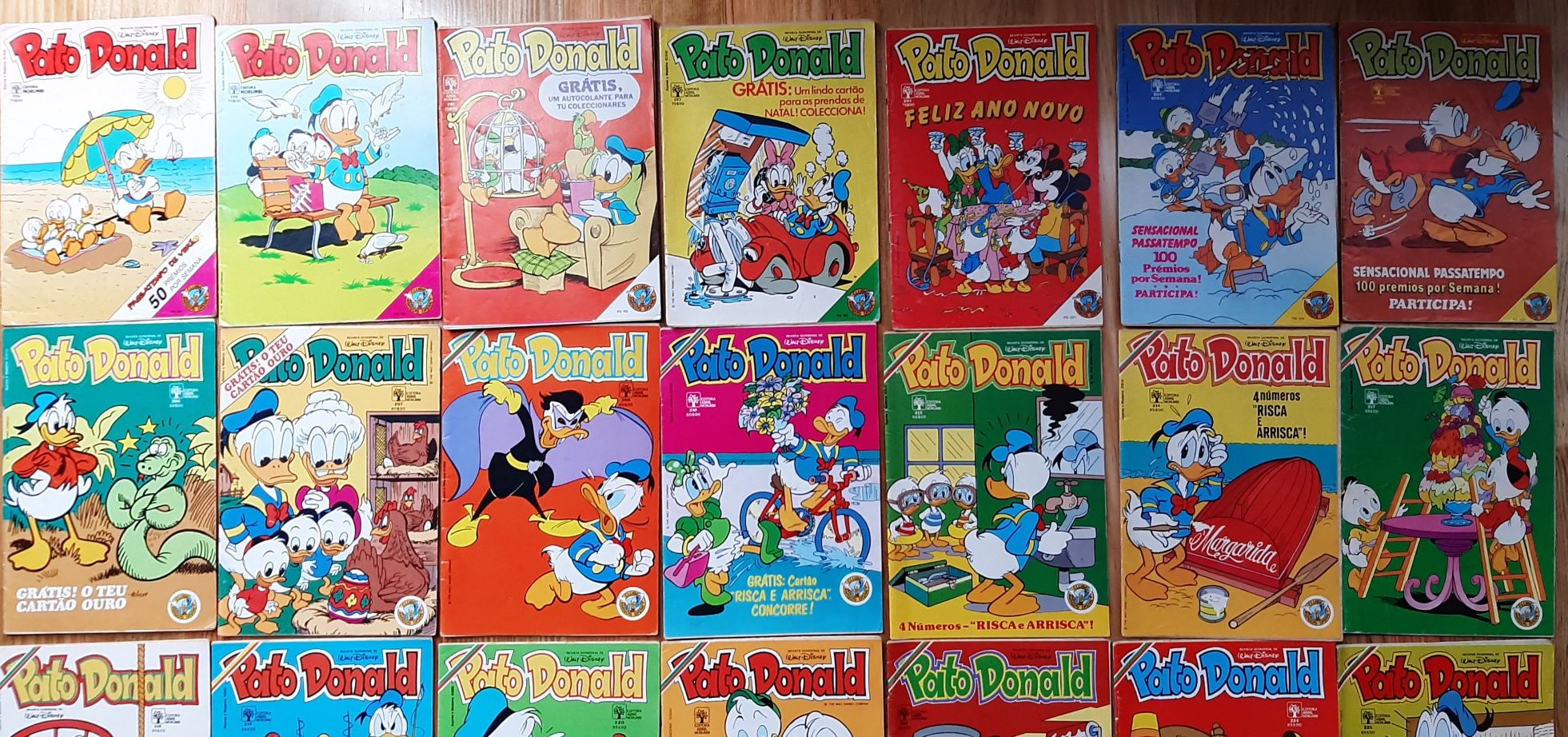 Revistas Disney Pato Donald novos números