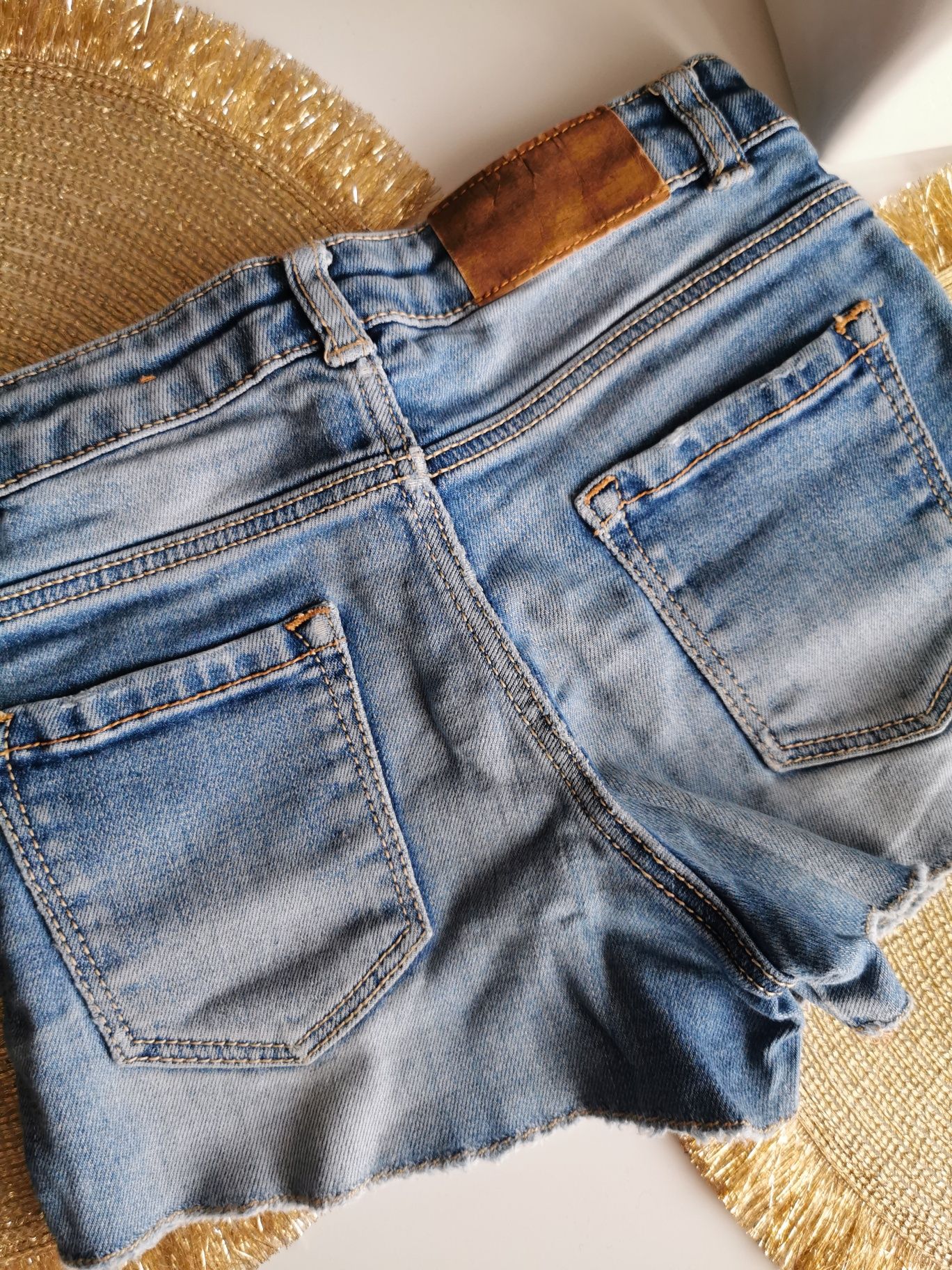 Zara Girls spodenki jeansowe, rozmiar 116