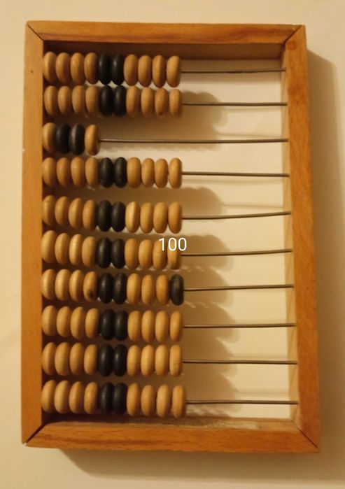 Советские счеты деревянные