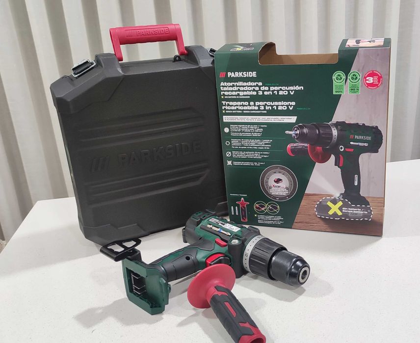 aparafusadora impacto parkside, 20V, nova