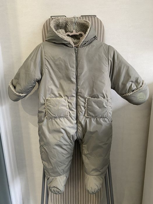 Дитячий комбінезон теплий, комбінезон 74 см єврозима, демісезон