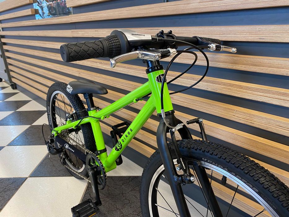 Rower dziecięcy KUBIKES 20S 20L Green Lime zielony 20 cali KRAKÓW