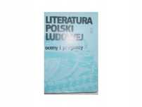 Literatura Polski Ludowej Oceny I Prognozy J Adamski