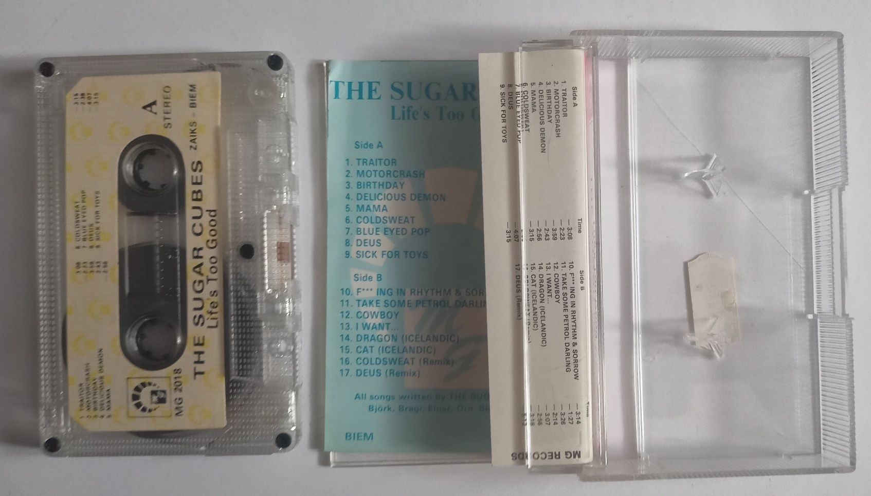 The sugar cubes - Life's too good - kaseta