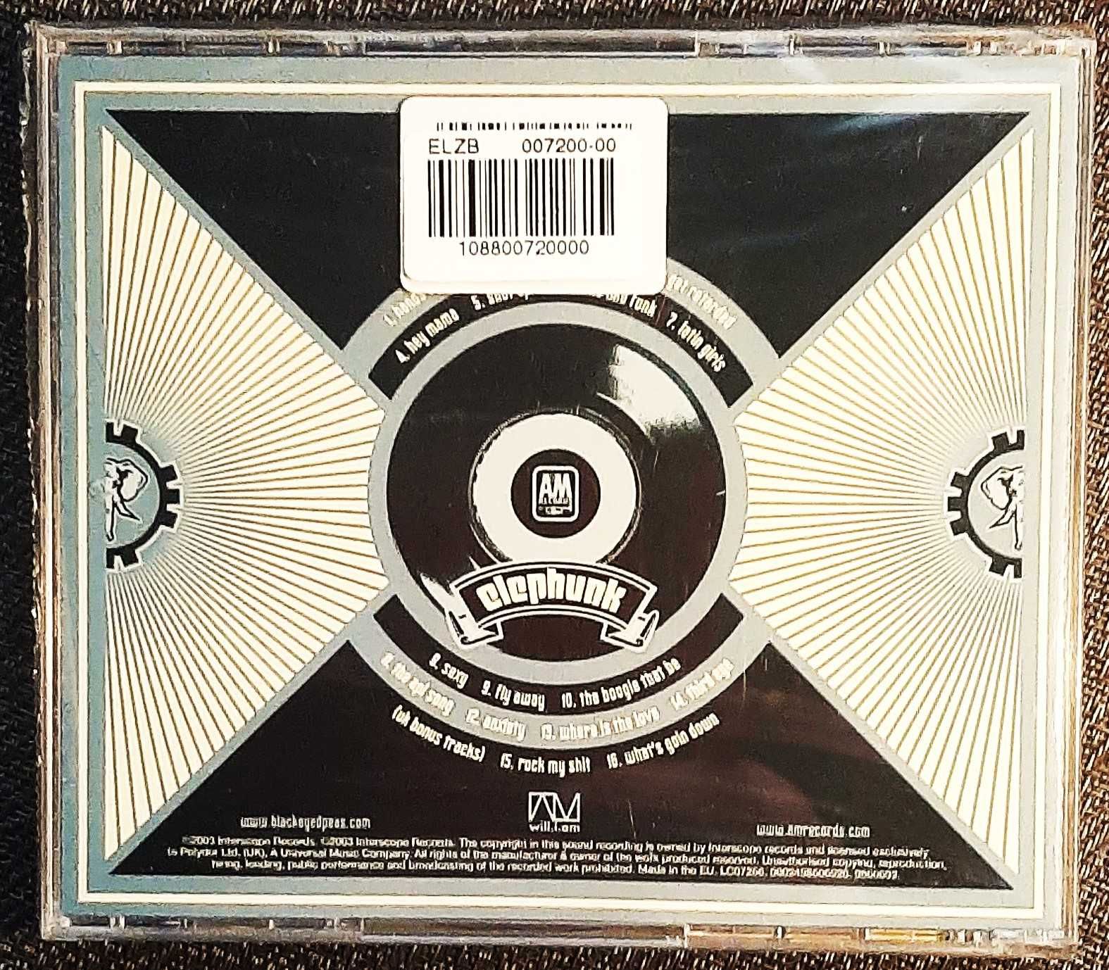 Polecam Album CD THE B;ACK EYED  PERS Album Elephunk  CD