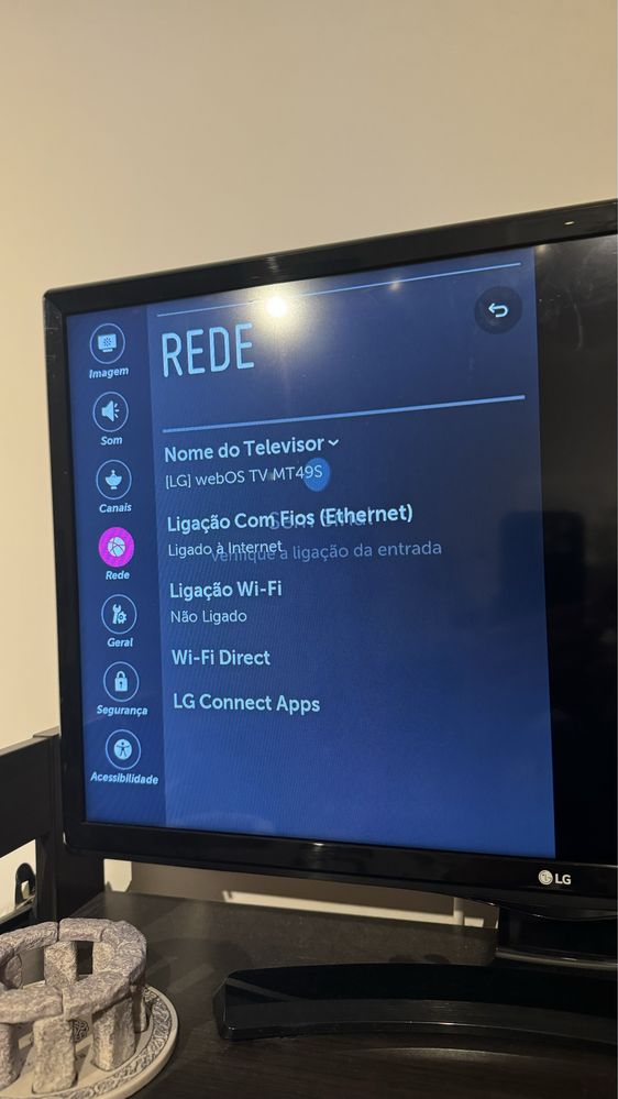 Tv LG WebOS MT49s