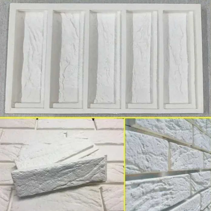 Фосма силіконова для виготовлення плитки Париж зі швом 5 плиток