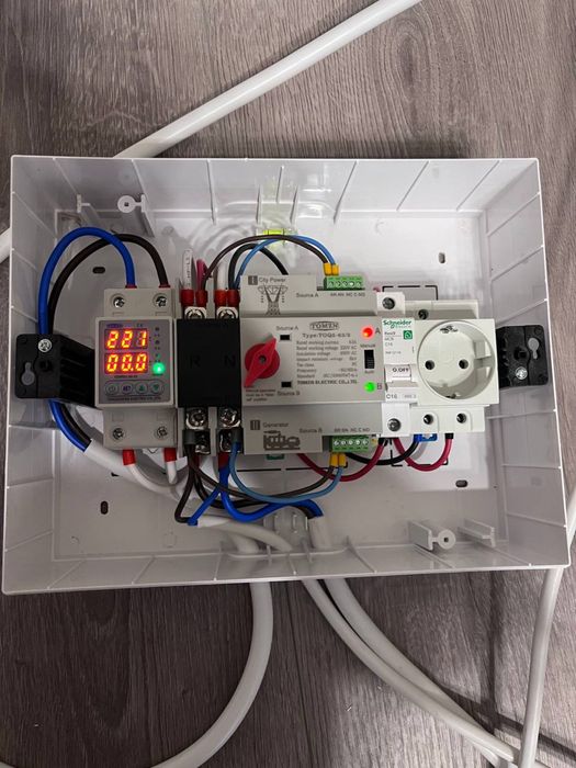 Щит АВР, готове рішення для підключення EcoFlow, Bluetti, інвектора