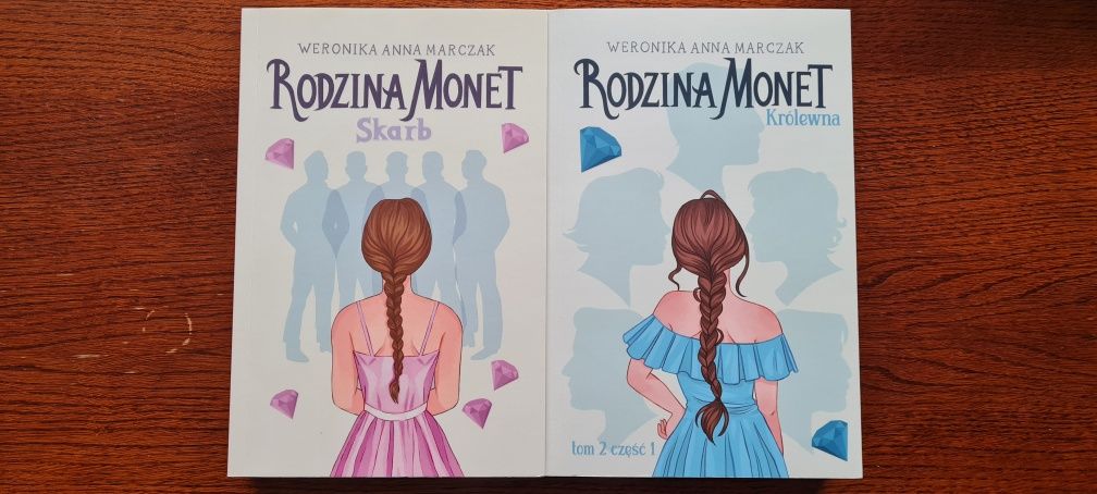 Komplet książek "Rodzina Monet" cz.1 i 2