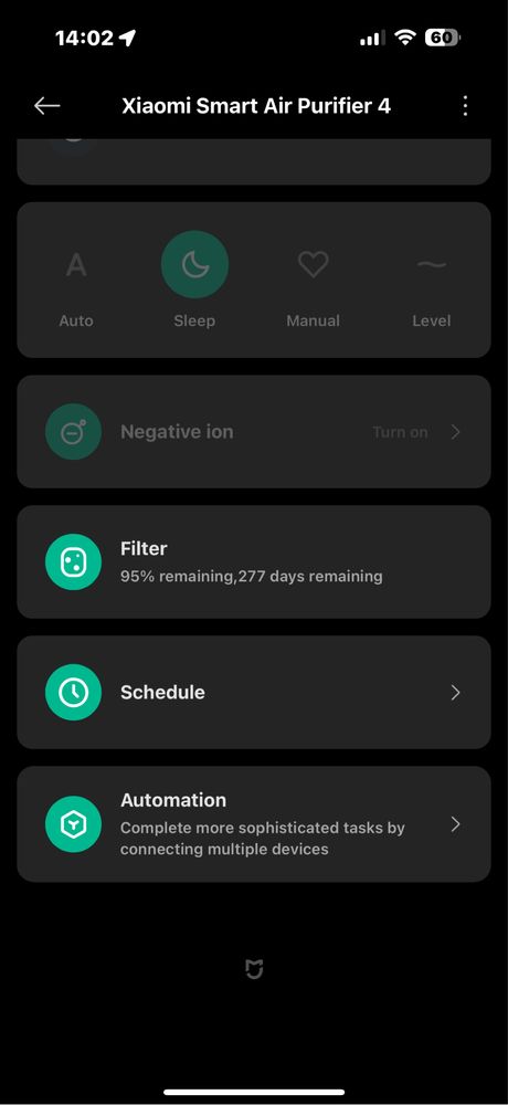 Purificador de Ar Xiaomi Smart Air Purifier 4