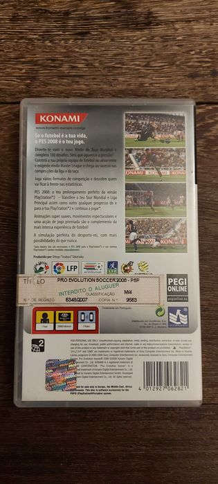 PES (Pro Evolution Soccer) 2008 para PSP